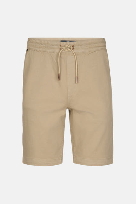 Short beige de Petrol Industries® avec cordon et ceinture élastique.