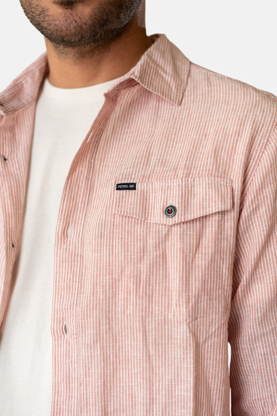 Chemise (manches longues) rose - Petrol Industries®