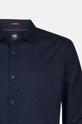 Chemise bleue à manches longues et à boutons de Petrol Industries.