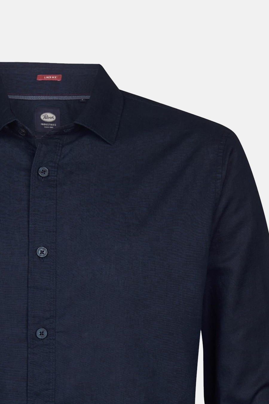 Chemise bleue à manches longues et à boutons de Petrol Industries.