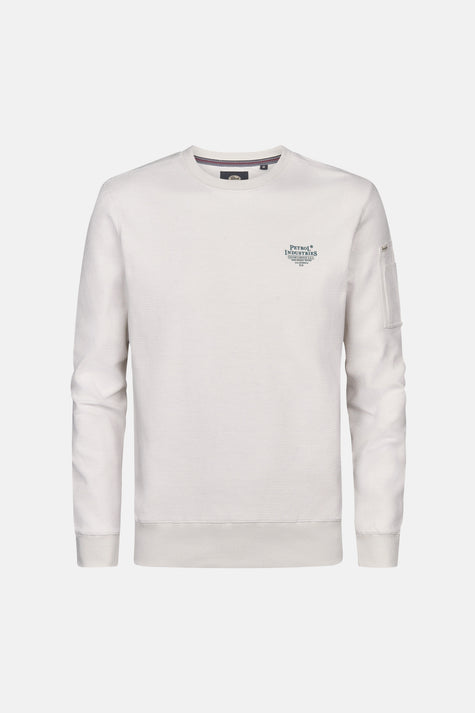 Sweat col O Écru - Petrol Industries®