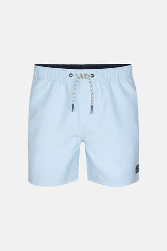 Short de bain bleu de Petrol Industries® avec cordon de serrage et petit logo sur la jambe.
