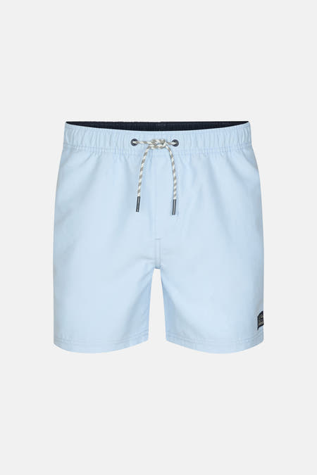 Short de bain bleu de Petrol Industries® avec cordon de serrage et petit logo sur la jambe.