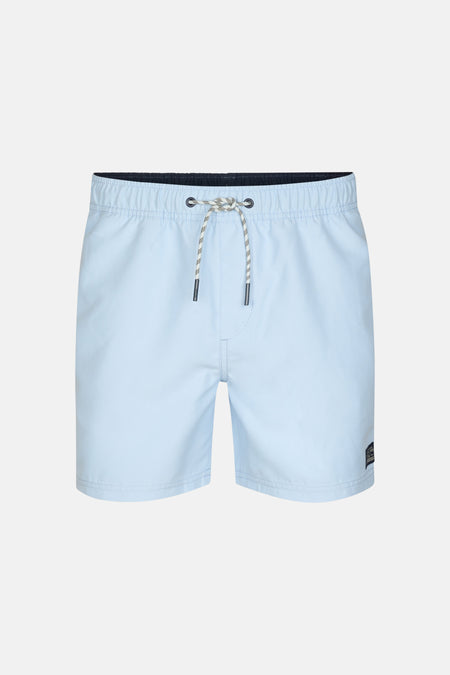 Short de bain bleu de Petrol Industries® avec cordon de serrage et petit logo sur la jambe.