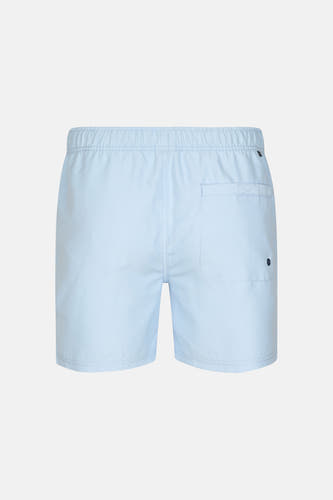 Short de bain bleu de Petrol Industries avec une poche arrière et une fermeture à bouton.