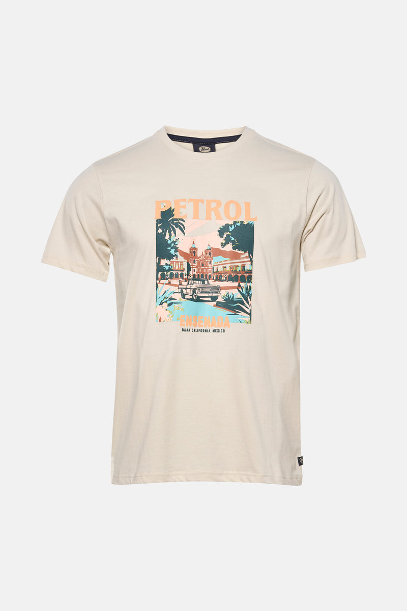 T-shirt à manches courtes - écru