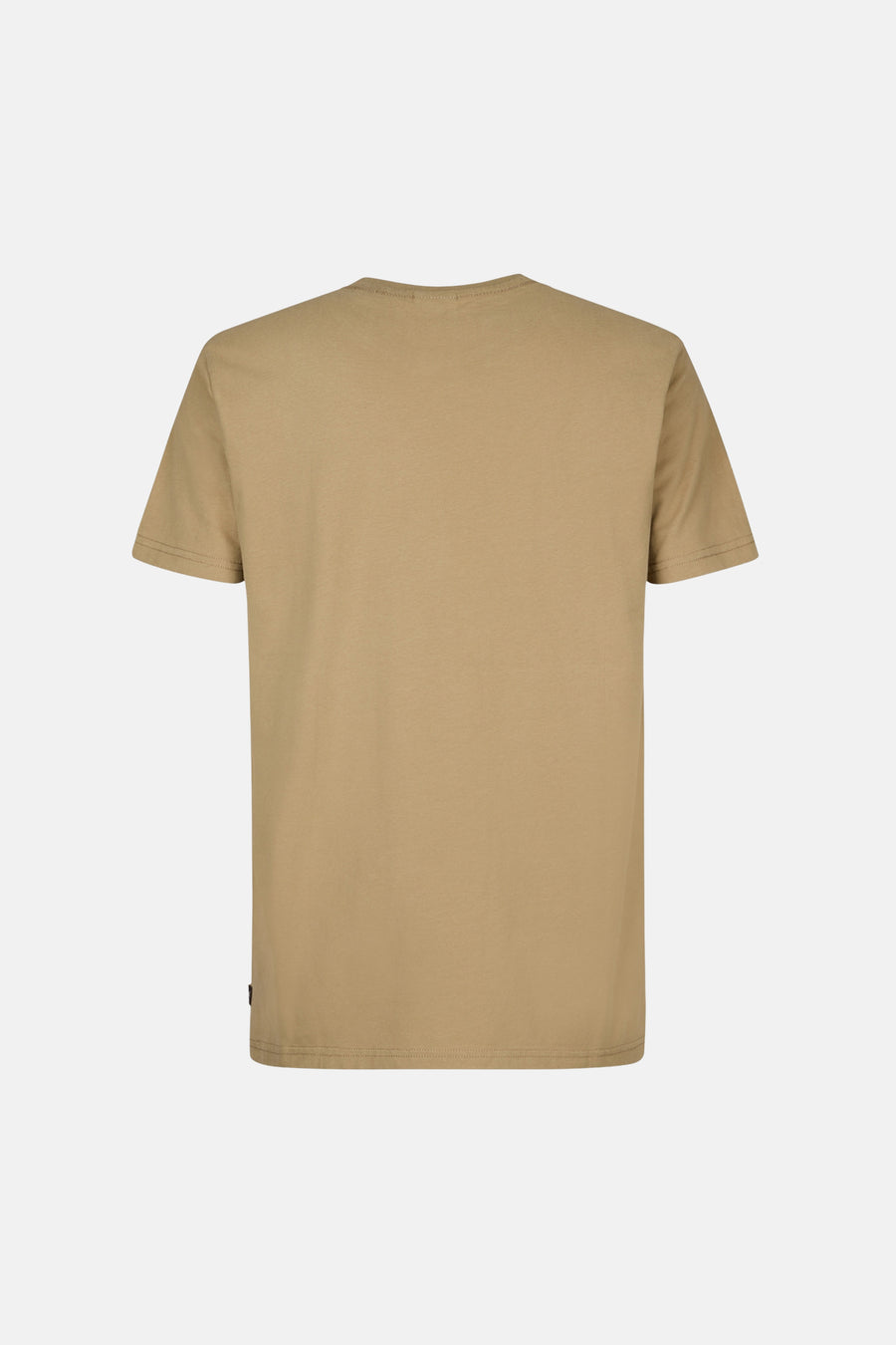 T-shirt vert avec manches courtes de Petrol Industries, impression sur le dos.