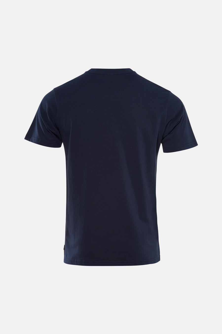 T-shirt bleu à manches courtes de Petrol Industries®, vu de dos.