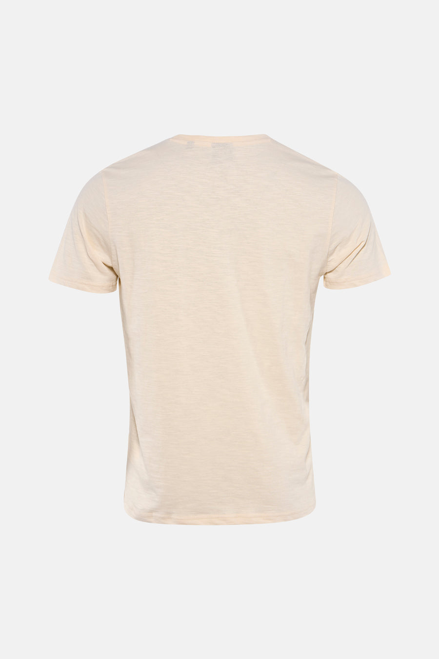 T-shirt écru à manches courtes de Petrol Industries®, tissu lisse et manches courtes.