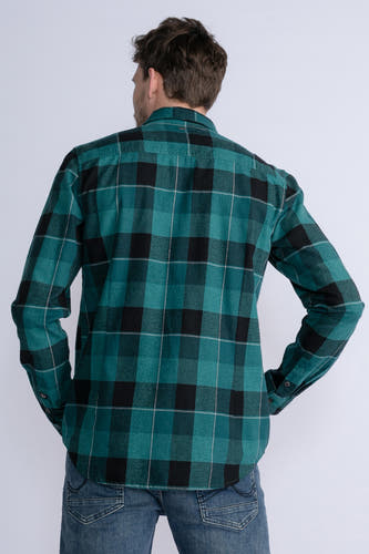 Chemise &agrave; manches longues - vert