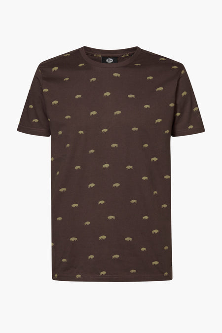 T-shirt - brun