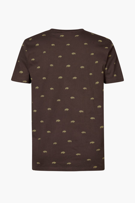 T-shirt - brun