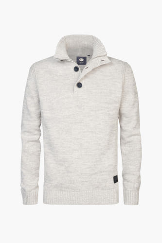 Pull à col rond - écru