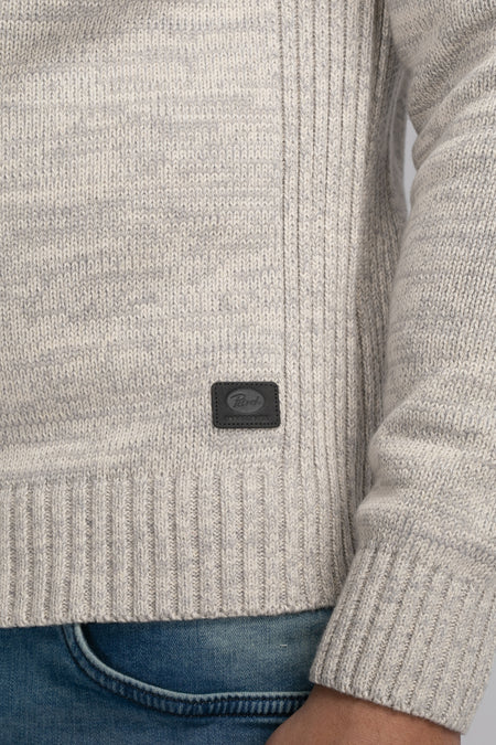 Pull à col rond - écru