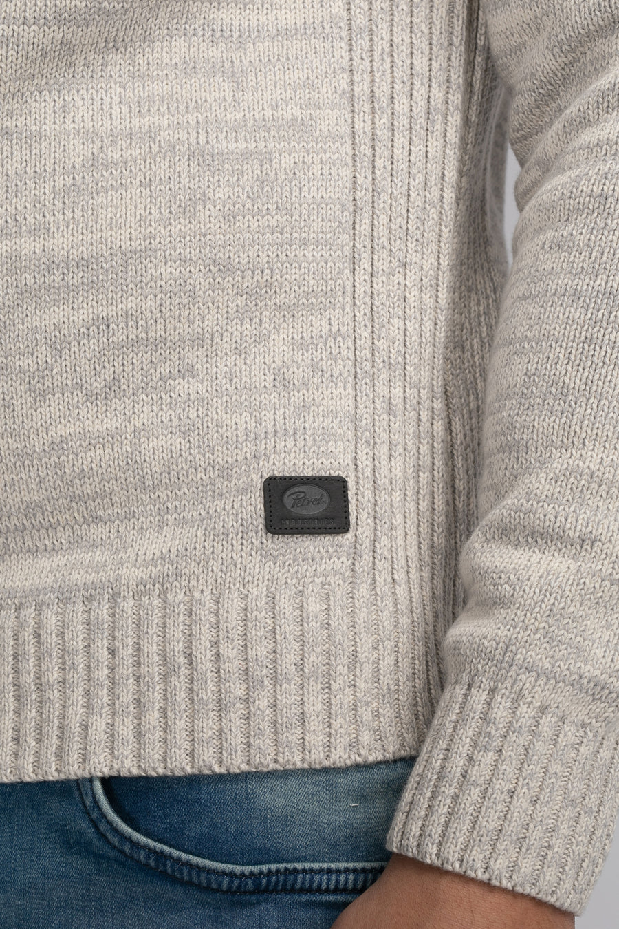 Pull à col rond - écru
