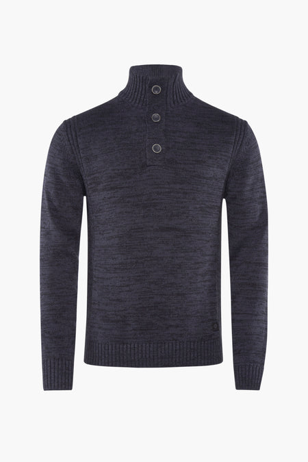 Pull col O bleu - Petrol Industries®
