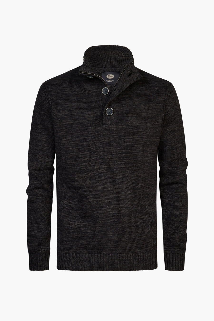 Pull à col rond - noir