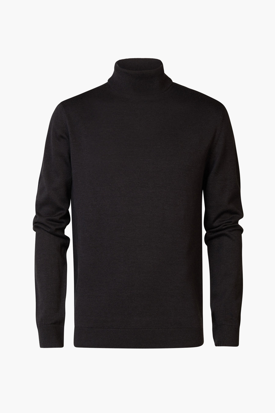 Pull à col roulé - noir