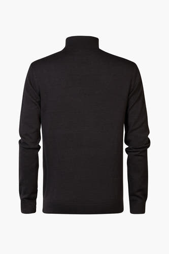 Pull à col roulé - noir