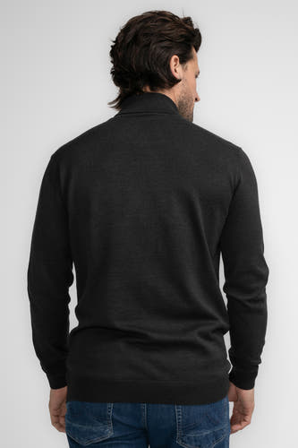 Pull à col roulé - noir