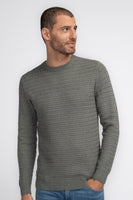 Pull à col rond - vert