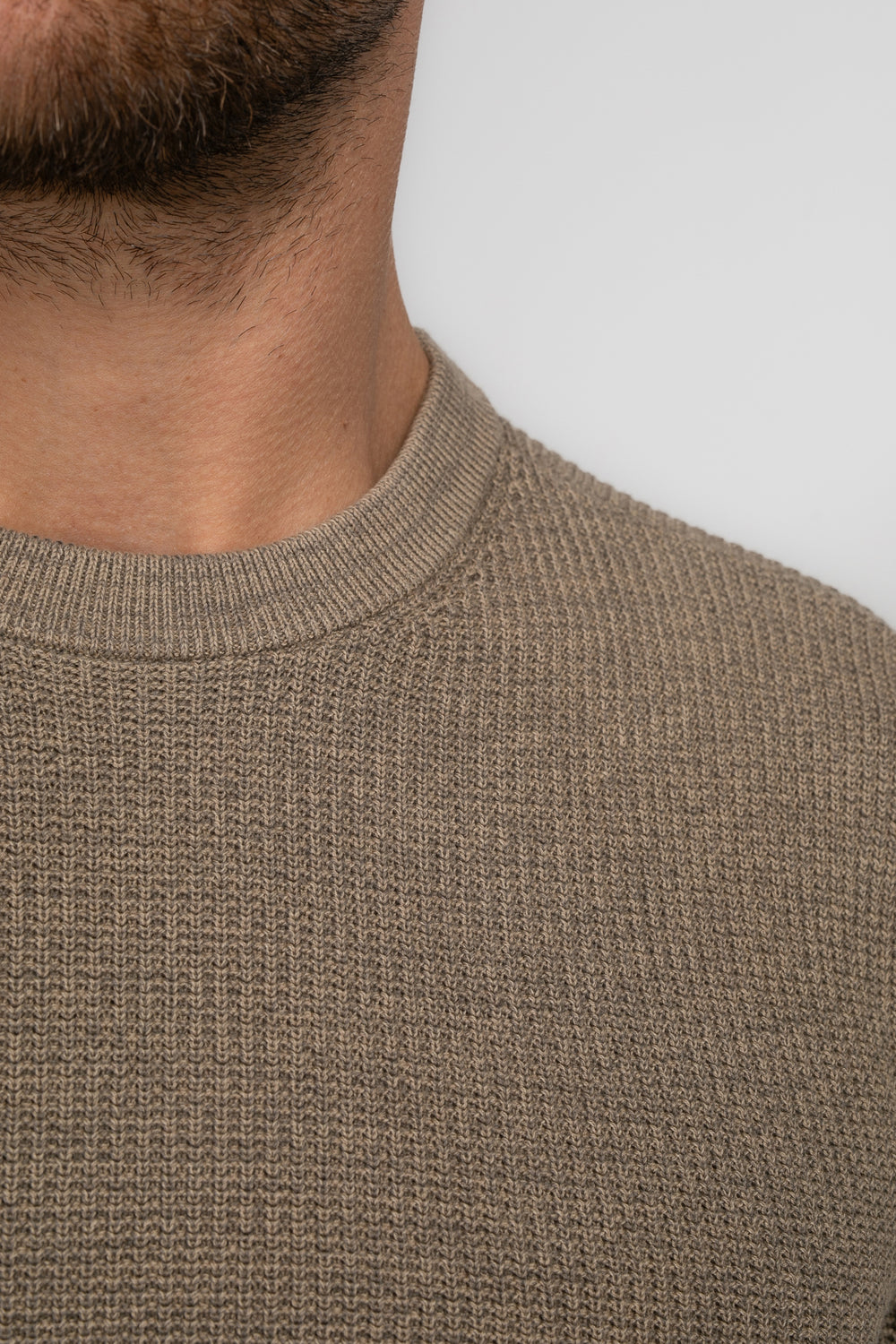 Pull col O Beige - Petrol Industries®