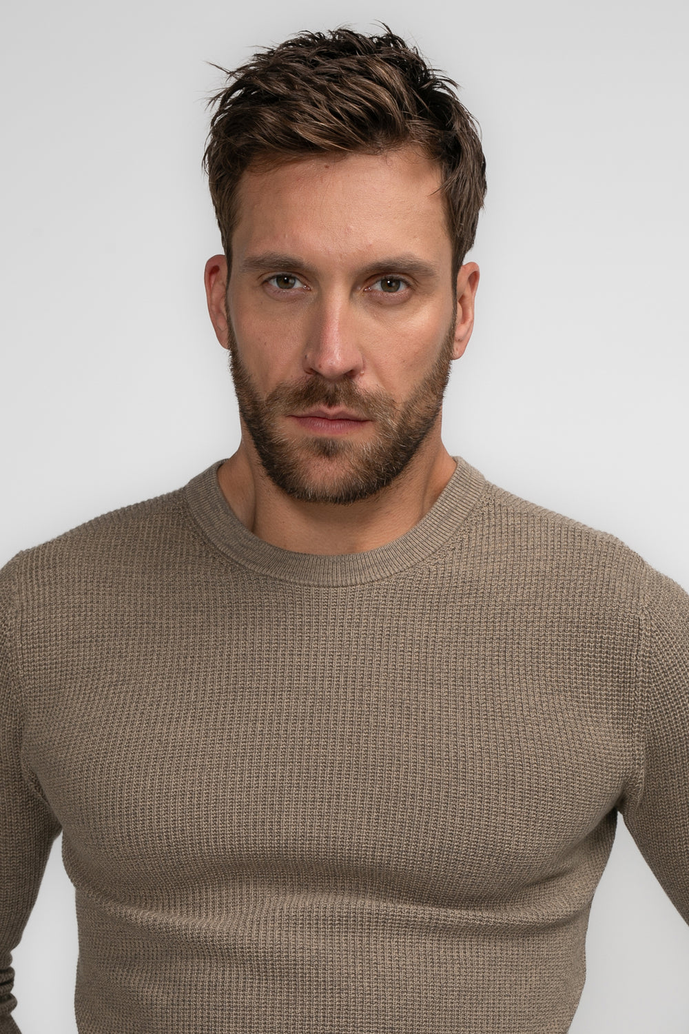 Pull col O Beige - Petrol Industries®