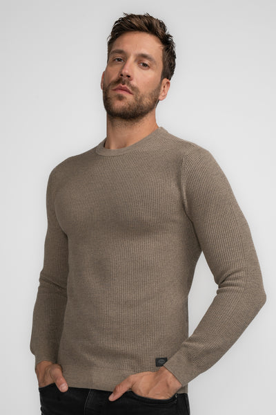 Pull col O Beige - Petrol Industries®