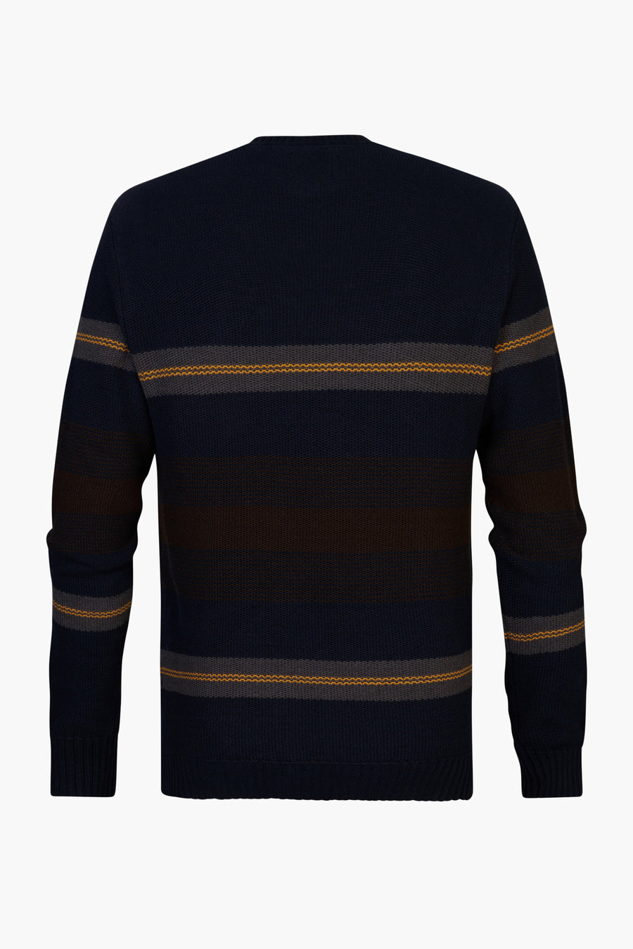 Pull à col rond - bleu