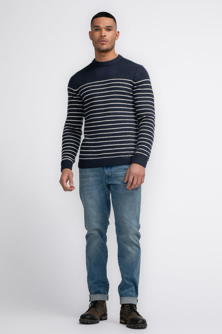 Pull col O Bleu - Petrol Industries®