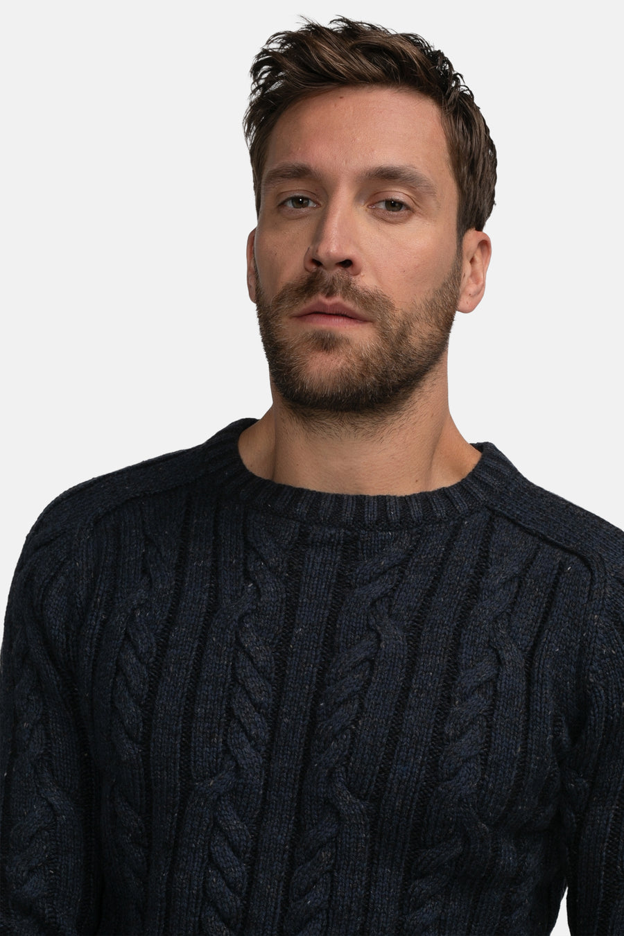 Pull à col rond - bleu - Petrol Industries®