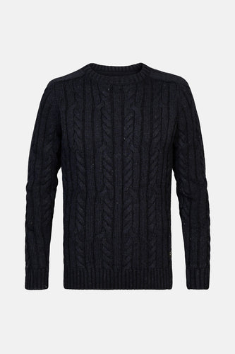 Pull à col rond - bleu - Petrol Industries®