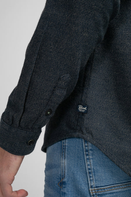 Chemise à manches longues - bleu