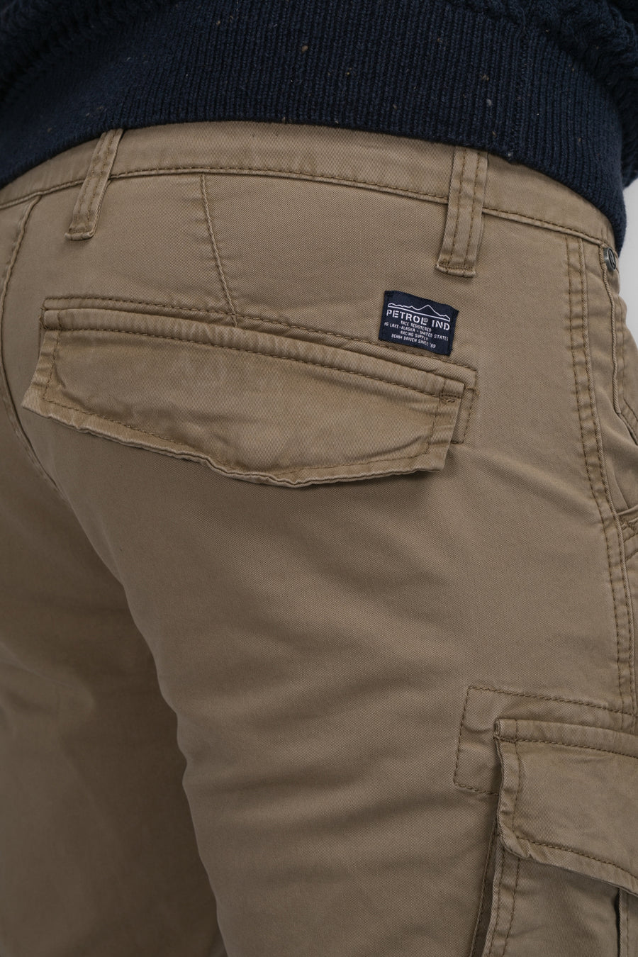 Pantalon cargo - beige