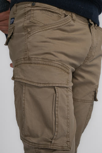 Pantalon cargo - beige