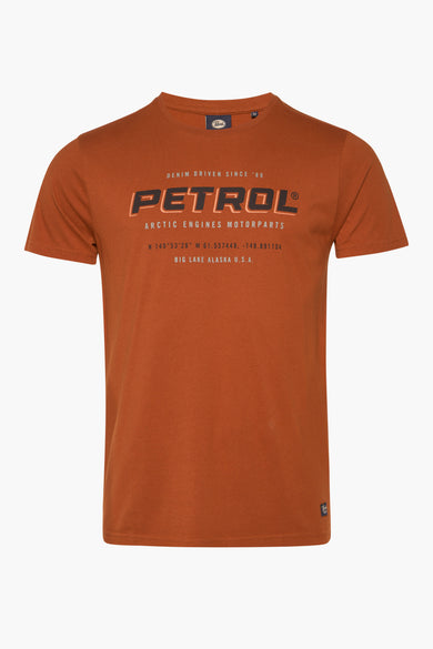 T-shirt à manches courtes - cognac