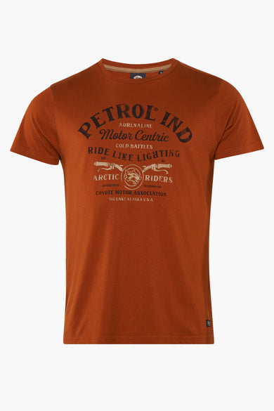 T-shirt à manches courtes - brun