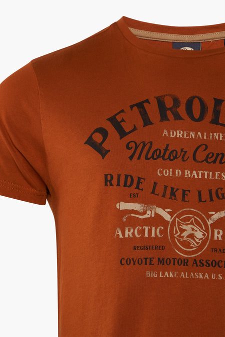 T-shirt à manches courtes - brun