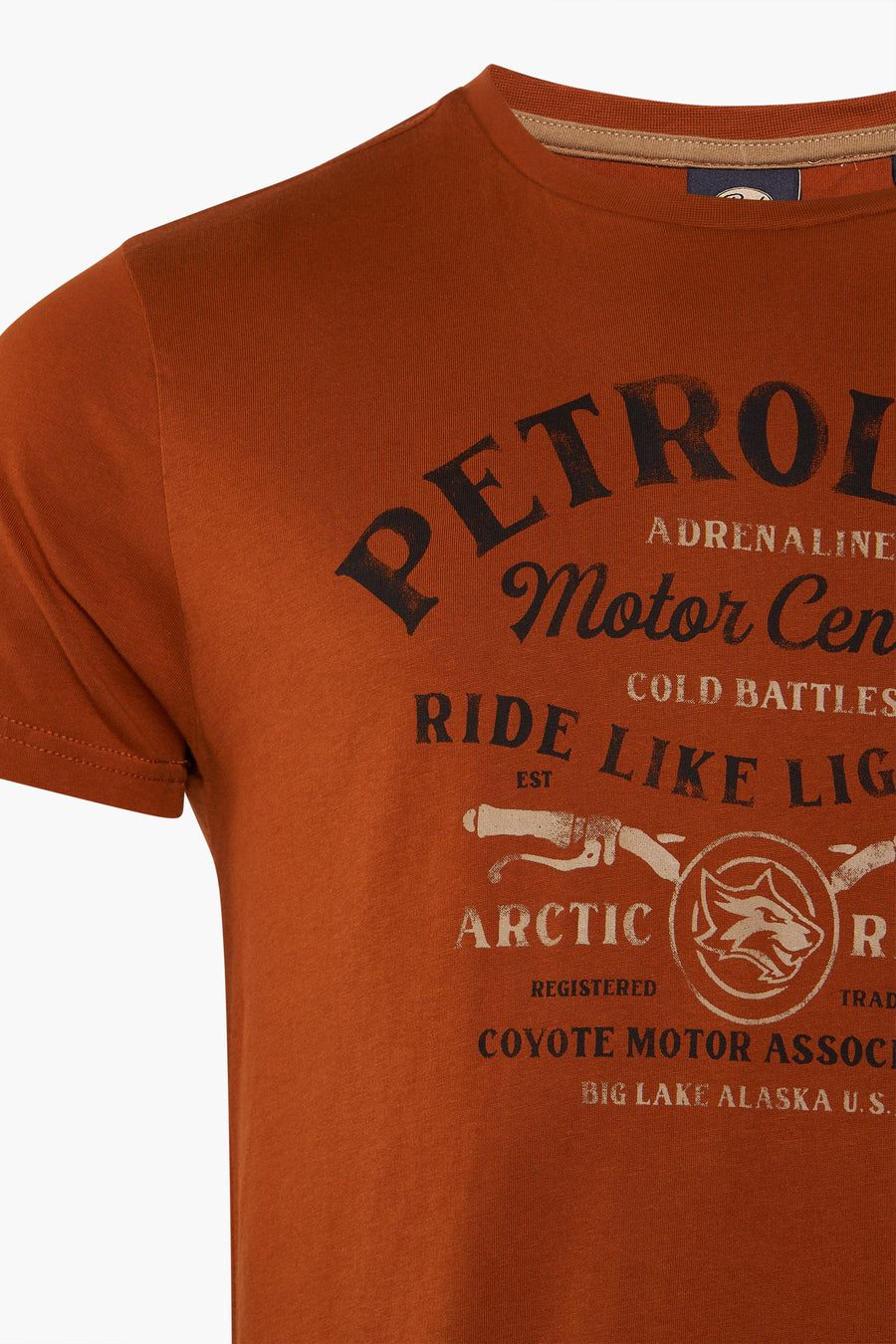 T-shirt à manches courtes - brun