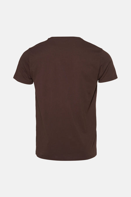 T-shirt à manches courtes - brun