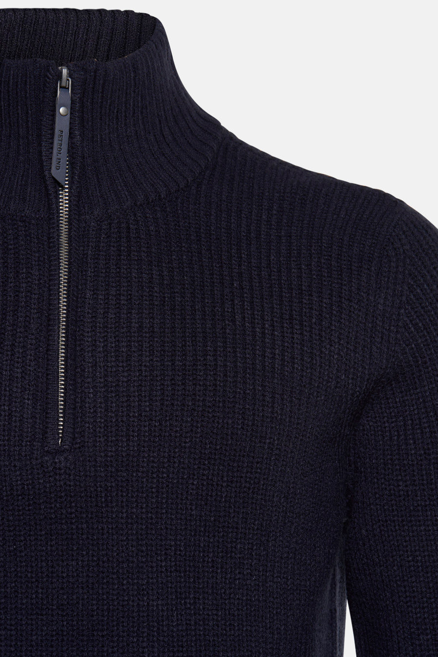 Pull à col rond - bleu