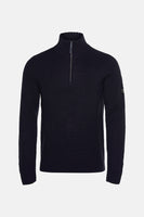 Pull à col rond - bleu