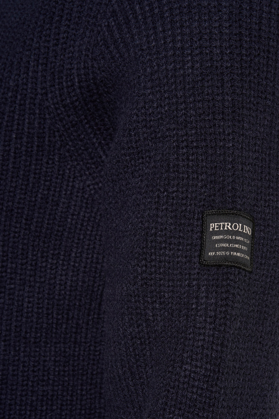 Pull à col rond - bleu