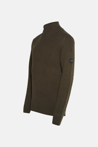 Pull à col rond - vert - Petrol Industries®