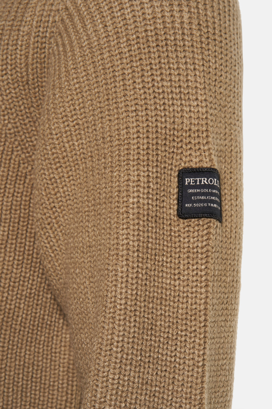 Pull à col rond - écru - Petrol Industries®