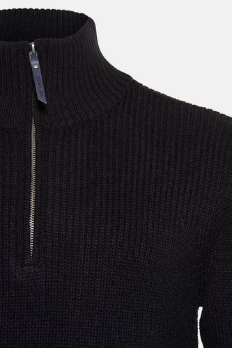 Pull à col rond - noir - Petrol Industries®