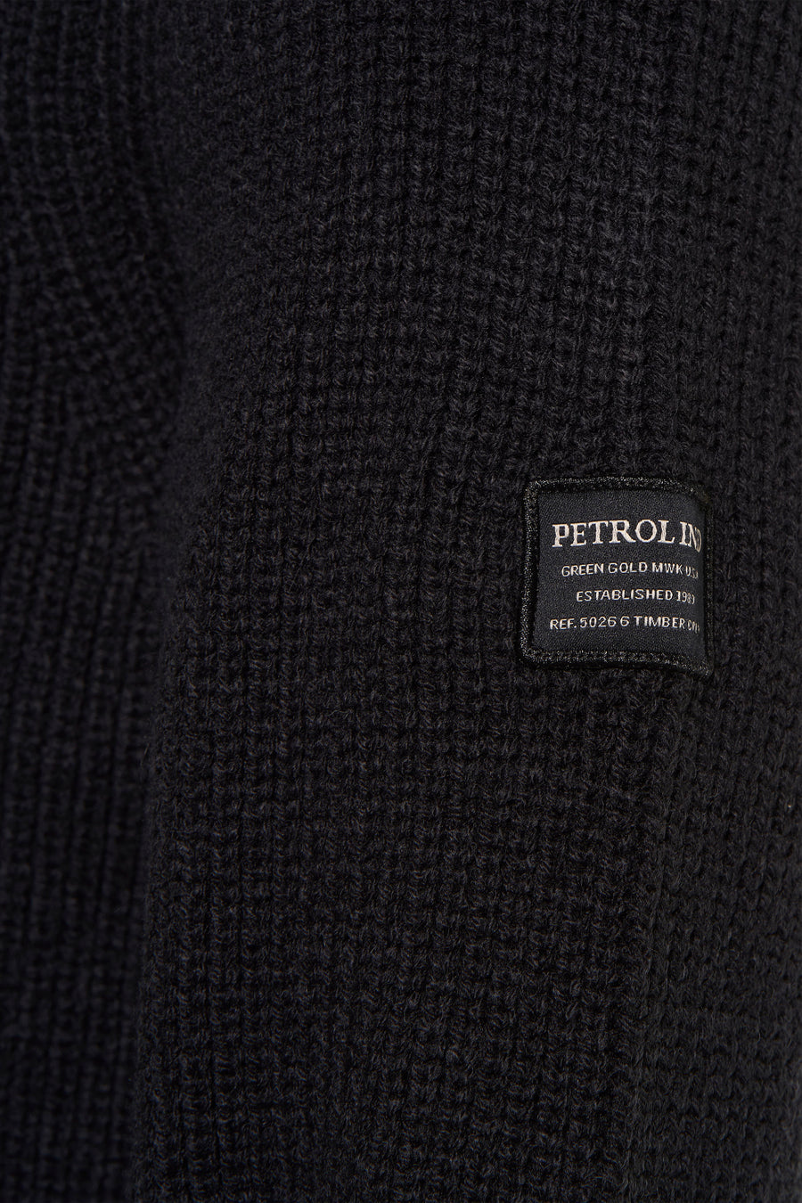 Pull à col rond - noir - Petrol Industries®