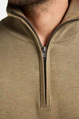 Pull à col rond - beige - Petrol Industries®
