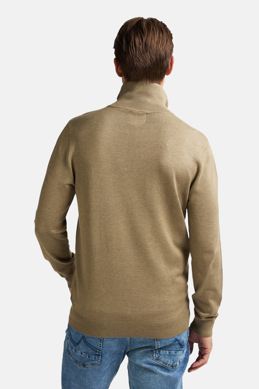 Pull à col rond - beige - Petrol Industries®