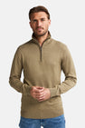 Pull à col rond - beige